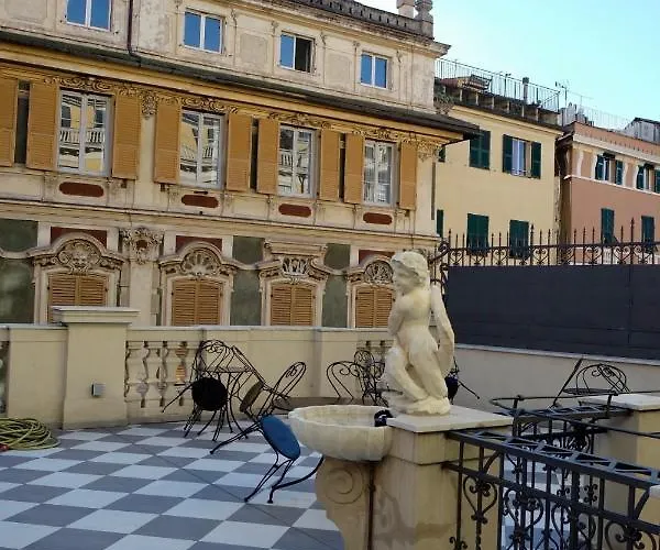 아파트 Monolocale Di Pregio Palazzo Dei Rolli 제노바